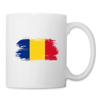 Romania Flag - Mug - white - Right