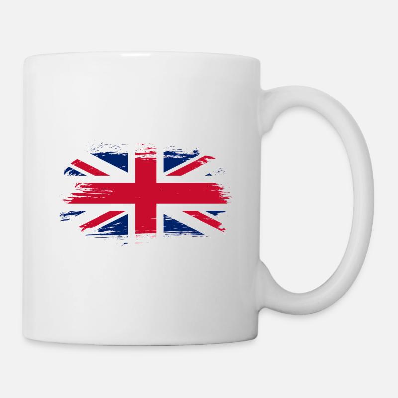 United Kingdom Flag - Mug - white
