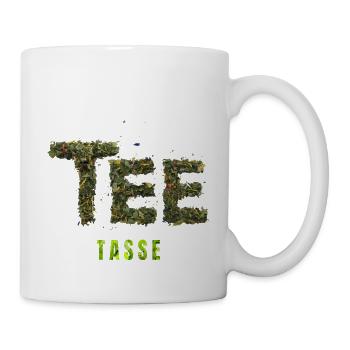 Tee – Die Teetasse - Tasse - Weiß - Rechts