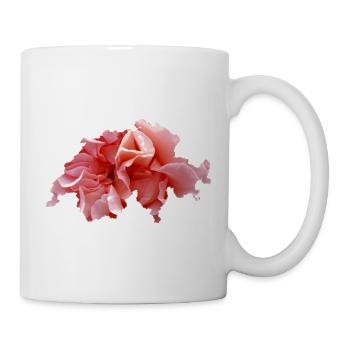 La Suisse en Rose - Mug blanc - blanc - Droite
