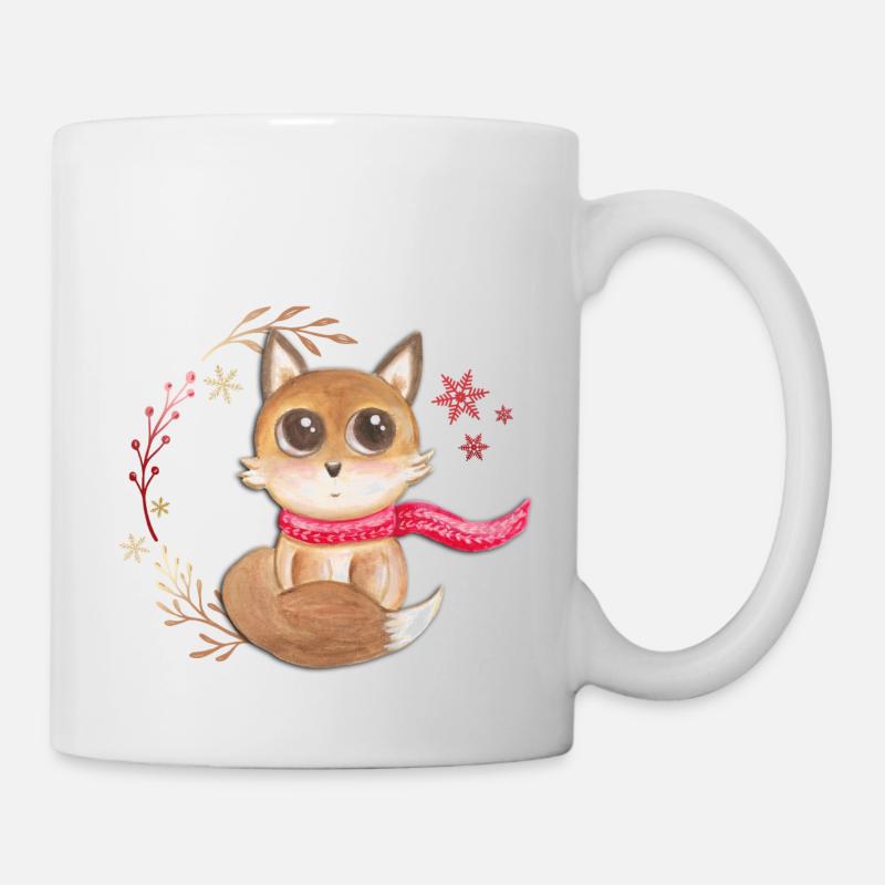 Bébé Renard - Mug blanc - blanc