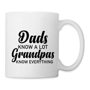 GRANDPA SAIT TOUT. - Mug blanc - blanc - Droite