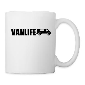 Van life camion - Mug blanc - blanc - Droite