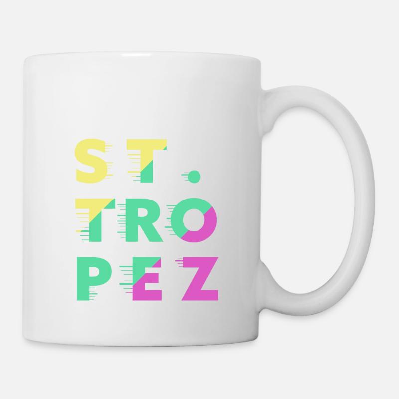 St. Tropez - Tasse - Weiß