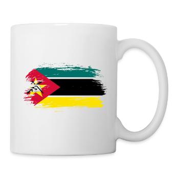 Mozambique ensign flag - Mug - white - Right