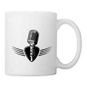 Microphone Mic Music Musician Rap Hip Hop - Mug - white - Right