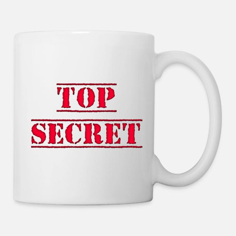 Top Secret - Mug - white