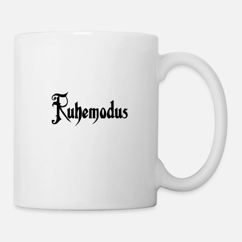 Ruhemodus - Tasse - Weiß