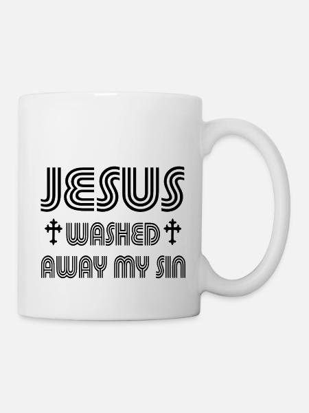 Jesus Christ Gott God - Tasse - Weiß