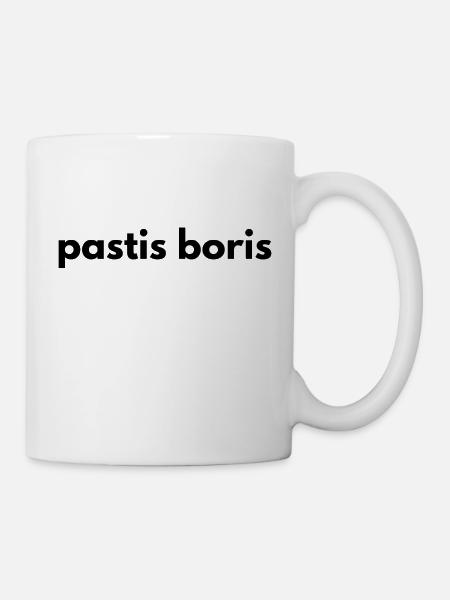 pastis boris - Tasse - Weiß