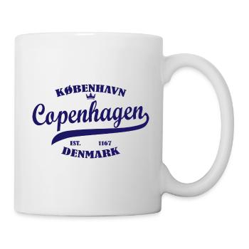 Copenhagen Dänemark Geschenk Nord Spruch - Tasse - Weiß - Rechts