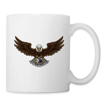 Boule Adler - Mug blanc - blanc - Droite