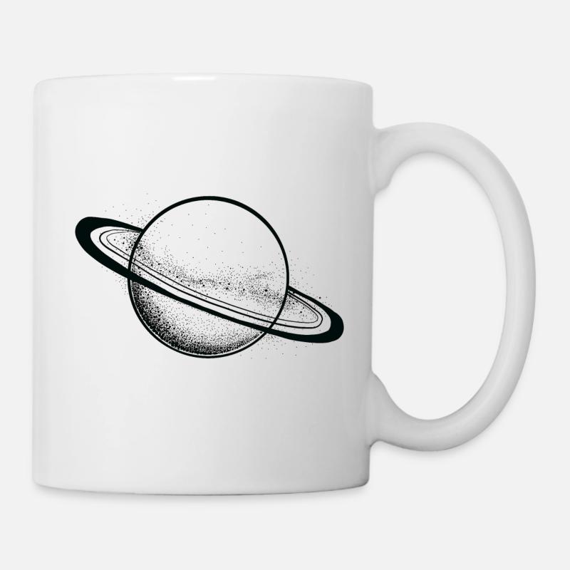 Planète - Mug blanc - blanc