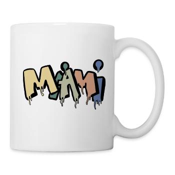 Miami - Mug blanc - blanc - Droite