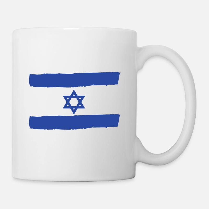 Israel Flag - Mug - white