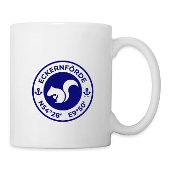 Eckernförde Eichhörnchen Navi - Tasse - Weiß - Rechts