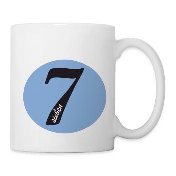 7 sieben - Tasse - Weiß - Rechts