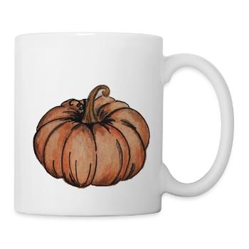 pumpkin - Mug - white - Right