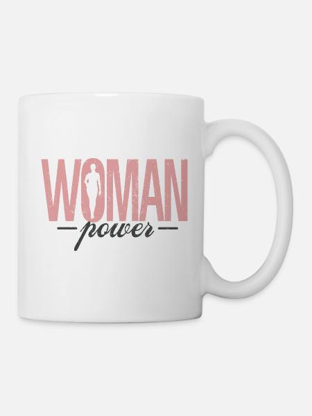 Women's Power Women's Day Rights Equality - Mug - white
