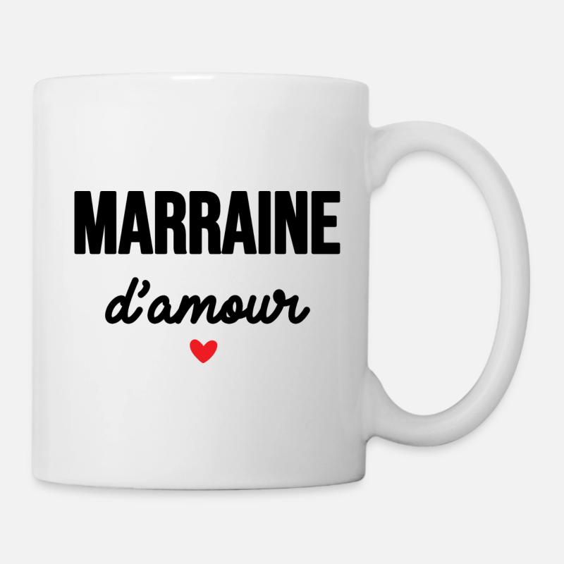 Marraine d'amour - Mug blanc - blanc