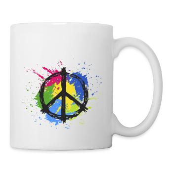 T-shirt vibration positive. - Mug blanc - blanc - Droite