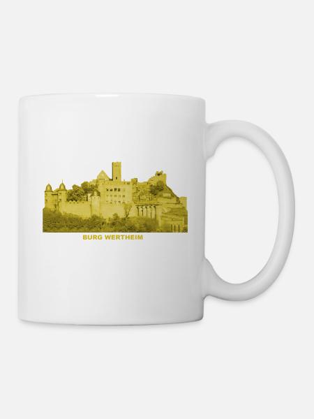 Wertheim Castle Main Tauber Baden-Württemberg - Mug - white