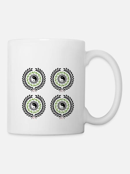 Yin Yang, Yin Yang Symbol, Yin Yang Taoism, Y - Mug - white