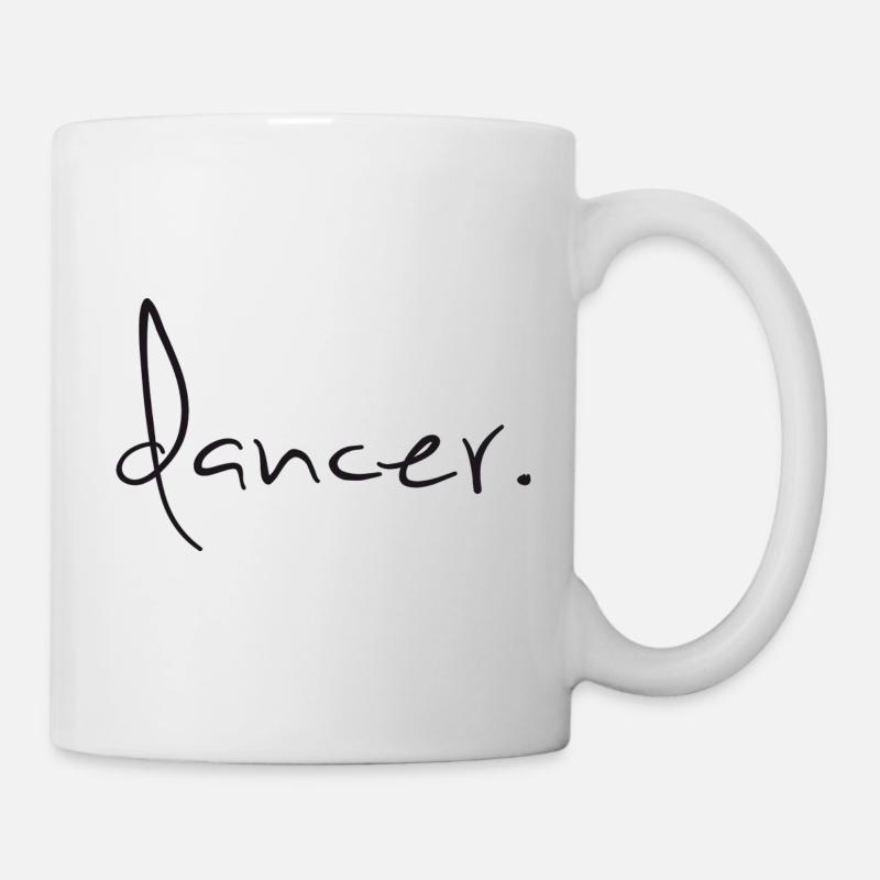 Dancer Danseur Inscription - Mug blanc - blanc