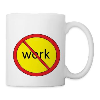Stop Work - Mug - white - Right