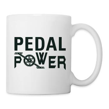 pedal power, Bicycle, Bike, Bicycle - Mug - white - Right