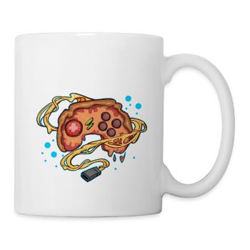 Pizza Gaming Controller Gamepad - Mug - white - Right