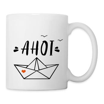 Ahoi - Tasse - Weiß - Rechts