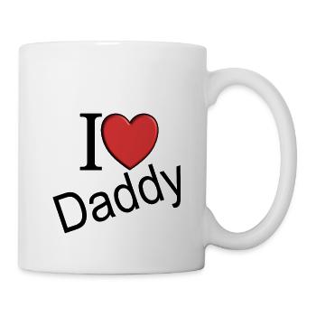 I love Daddy - Mug - white - Right