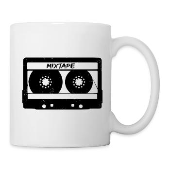 Mixtape Kassette Tape - Tasse - Weiß - Rechts