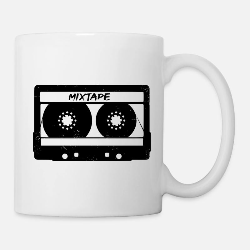 Mixtape Kassette Tape - Tasse - Weiß