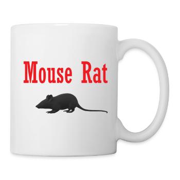 Mouse Rat Band Logo - Parks und Freizeit Neuheit - Tasse - Weiß - Rechts