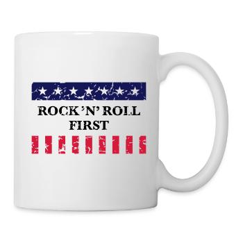 Stars & Stripes First Vintage - Mug - white - Right