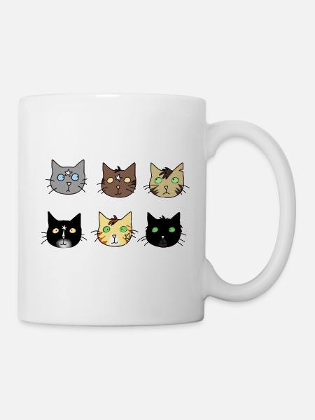 cats, cats, like Warrior - Mug - white