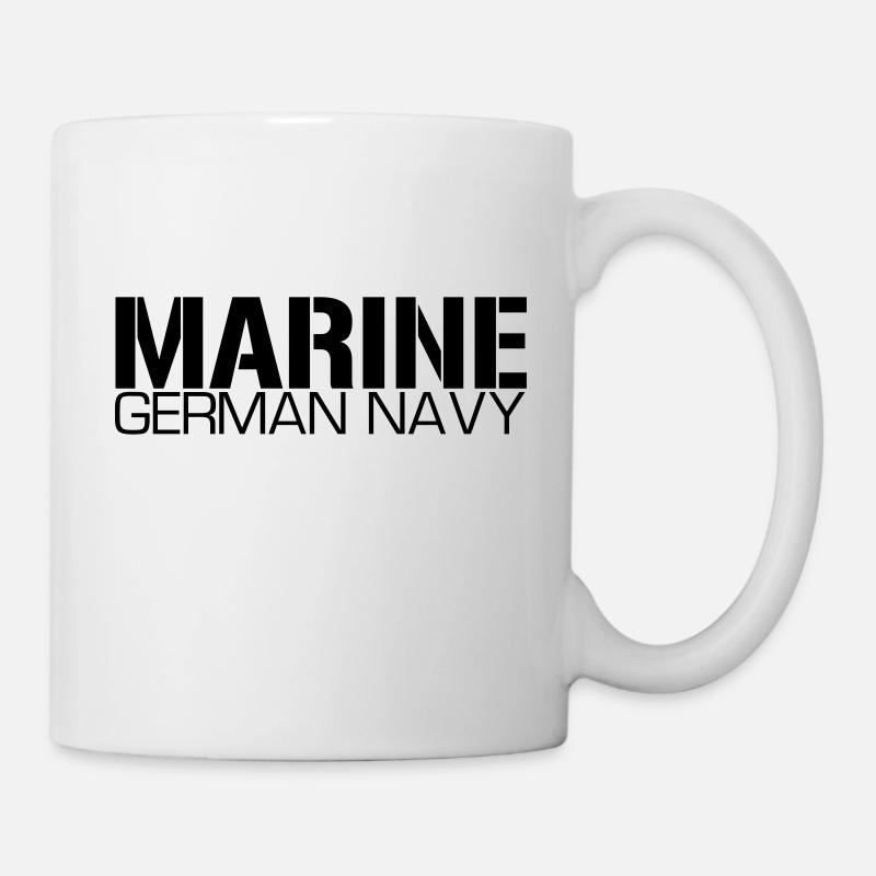 Marine - Deutsche Marine - Tasse - Weiß