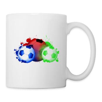 Football - Mug blanc - blanc - Droite