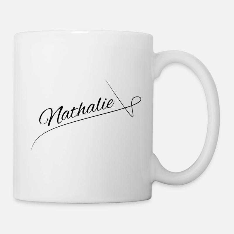 Nathalie - Mug blanc - blanc