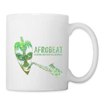 Afrobeat - Tasse - Weiß - Rechts