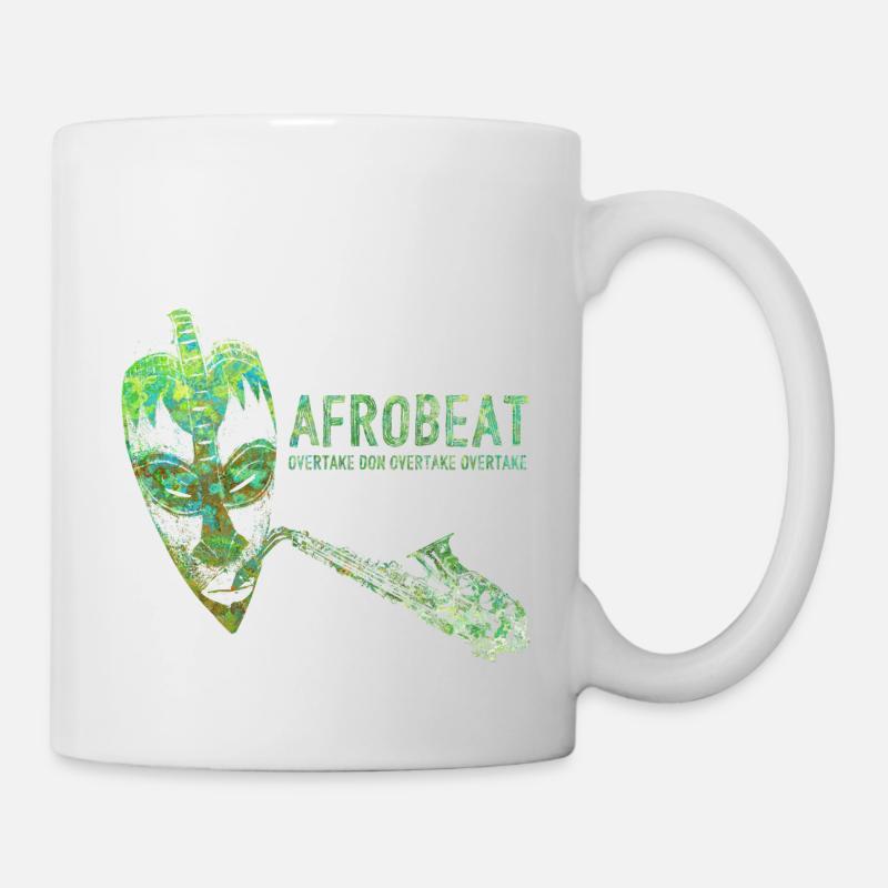 Afrobeat - Mug blanc - blanc