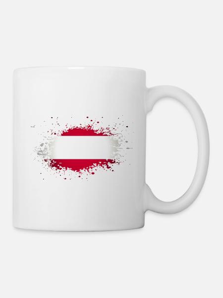 Österreich - Tasse - Weiß