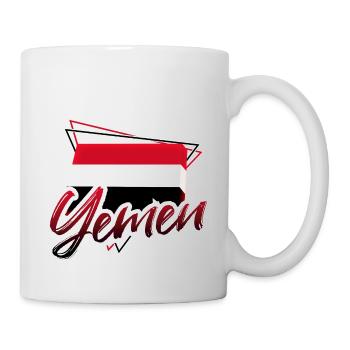 Jemen - Tasse - Weiß - Rechts