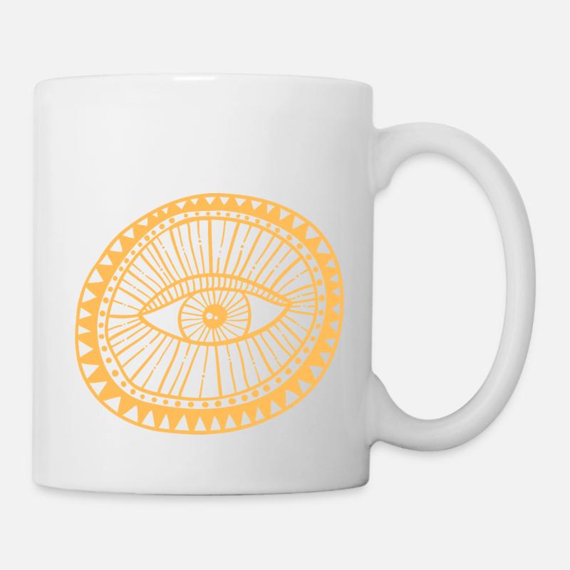 Magisches Auge - Tasse - Weiß