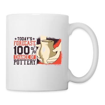 Potiers Hafner Poterie Potiers Cadeau de bricoleur - Mug blanc - blanc - Droite
