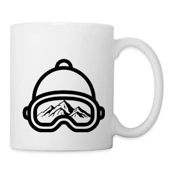 Snowboard Snowboarder - Tasse - Weiß - Rechts
