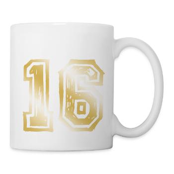 16 Nombre d’or - Mug blanc - blanc - Droite