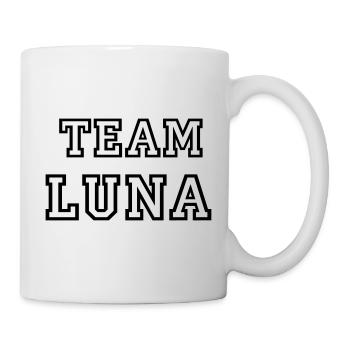 TEAM LUNA Nom du chien TeamTricot - Mug blanc - blanc - Droite